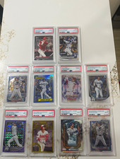 Shohei Ohtani 10 Card Lot (8 PSA 10, 2 PSA 9) picture