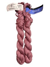 Berroco Glace 2 Hanks Yarn NWT 2513 English Rose Fashion Ribbon 50g 75yds picture