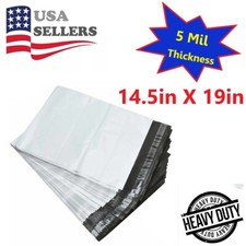 Ultra Heavy Duty 5MIL Poly Mailers Shipping Mailing Poly Bags 14.5in X 19in picture