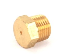 NIECO 18154 Appliance Orifice, 1/8-27, Flat Tip, #54 picture