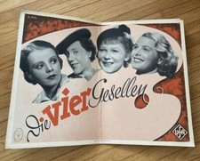 Afiche original DIE VIER Gesellen movie film poster ufa 1939 germany picture