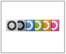 New Swim Apple iPod Shuffle MP3 & Buds 100% Waterproof, Platinum Bundle picture