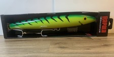 NOS Rapala Giant Lure Store Display 54424 Fire Tiger Fishing Lure Collectible picture