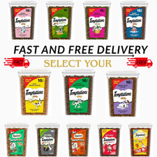 TEMPTATIONS Classic Cat Treats - Crunchy and Soft, 16 Oz. Tub (Select Flavor) picture