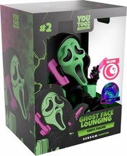 Scaradise exclusive Youtooz Ghost Face Glow Vinyl Figure #2 Scream Collection picture
