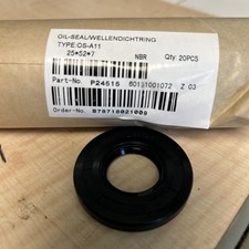 (3) WELLENDICHTRING Metric Oil Shaft Seal 25 x 52 x 7 25x52x7 Double Lip picture