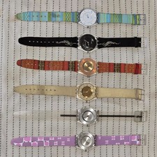 Vintage Working Women's Swatch  ONE LEFT Skin-Widespread Ocean (The Blue One) picture