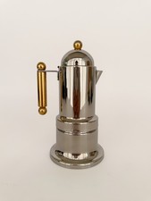 Vintage Italian Inox Stove Top Stainless Steel Espresso Coffee Maker picture