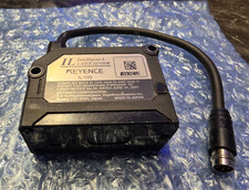 Used Keyence Intelligent-L Laser Sensor IL-100 tested with mount picture