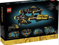 LEGO Icons Blacktron Renegade 10355 Space Ship 1151 Pieces NEW SEALED 18+ picture