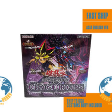 Yu-Gi-Oh Chaos Origins Booster +1 Expansion Pack Sealed Box Asia English Ver. picture