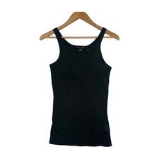 Theyskens Theory Tank Top Womens Small Black Cashmere Blend Designer Knit Luxury picture
