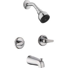 NEW GLACIER BAY Aragon Double Handle 1-Spray Tub and Shower Faucet picture