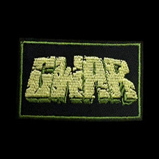 Embroidered Gwar Logo Patch Single for Bags Purses Jeans Pants Crafts picture
