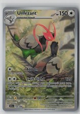 Unfezant 150/086 Holo Illustration Rare Black Bolt Near Mint C23 picture