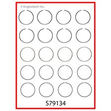 Enginetech S79134-STD Engine Premium Piston Ring Complete Set for Chevrolet Aveo picture