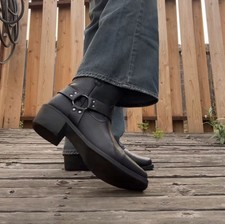 Vintage Durango Harness Boots Men's 11 Motorcycle Biker USA picture
