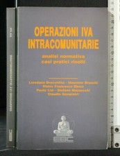 OPERAZIONI IVA INTRACOMUNITARIE. AA.VV. EBC. picture