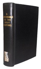 1844, A CONCORDANCE TO THE HOLY SCRIPTURES OF THE OLD AND NEW TESTAMENTS, BROWN picture
