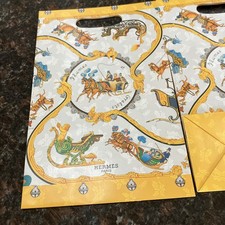 NEW Lot of 3 Hermes  Paris Authentic bags Medium NEW picture