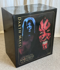 New, unopened Sideshow Collectibles DARTH MAUL Life-sized Bust 2006 Star Wars picture