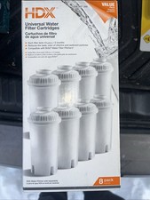 HDX Water Pitcher Replacement Water Filter Cartridges BPA Free 8-Pack picture