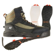Korkers Greenback Wading Boots Felt Sole - New picture