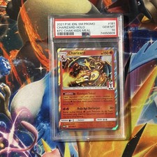 2021 Pokemon Indonesia SM Promos KFC Chaki 181 Charizard Holo PSA 10  picture