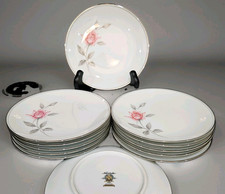 Noritake Rosemarie 12 Bread Plates 6.25” Fine China Japan Set of Twelve EUC picture