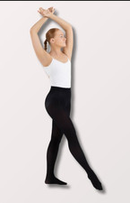 NEW Capezio Adult Ultra Soft Footed Tights in Black (Style 1915) picture