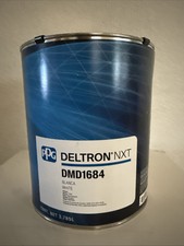 PPG Refinish Deltron 1 Gallon Dmd 1684 Basecoat White Paint  picture