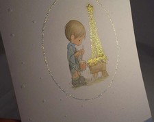 18 NOS Hallmark Precious Moments Christmas Cards 2006 Little Drummer Boy Boxed picture
