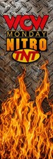 WWE GIANT 2’X6’ VINYL BANNER - WCW MONDAY NITRO STAGE picture