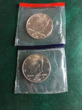 1997 P+D KENNEDY HALF UNCIRCULATED STILL IN MINT CELLO L@@K picture