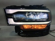 2019 2024 DODGE RAM 2500 3500 HEADLIGHT OEM LEFT DRIVER SIDE BLACK LED REFLECTOR picture