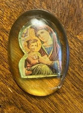 Antique Religous Pocket Icon  picture