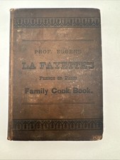 Prof. Eugene La Fayette French Cooking Illustrated 1885 Paris Publishing 1st ed picture