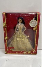 Mattel Holiday Barbie 2023 35th Anniversary Signature Doll HJX11 Dark Hair picture