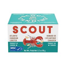 SCOUT Atlantic Canadian Lobster MSC Certified Seafood 90g Tin Pack of 1 picture