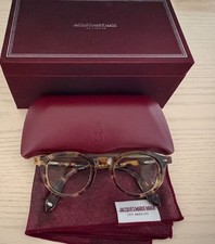 Pre-Owned Jacques Marie Mage Demoncey Havana 8 Optical Glasses w/ Box+Auth Card picture