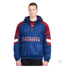 NFL New England Patriots Starter Pullover Jacket Size  SMALL NEW WITH TAGS picture