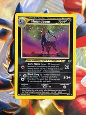 Great Condition- Houndoom - Neo Revelation Holo - 8/64 - Pokemon  - NM picture