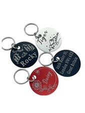 PAWPAW TAGS Customize Dog Cat ID Tags Personalized Pet  ID Tags Designed picture