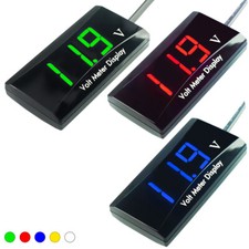 12V Digital LED Display Voltmeter Voltage Gauge Panel Meter Car Motorcycle picture