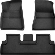 EVNV Tesla Model 3 Floor Mats - Fits 2021 2022 Model 3 Guaranteed - All Weather  picture