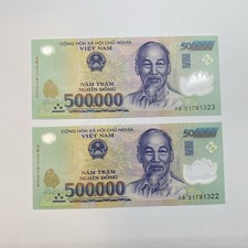 500,000 VND VIETNAM DONG VIETNAM MONEY UNCIRCULATED CURRENCY BANK NOTES picture