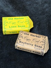 NEW Vintage Old Harbor Cape Cod Soap Lot Bayberry & Lime 3.15oz NOS Wrapped Bars picture