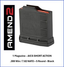 AICS Amend2 Magazine 308 Winchester 5 Round Fits Bolt Action AICS Pattern Rifles picture