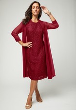 Jessica London Women's Plus Size 2-Piece Lace Jacket Dress picture