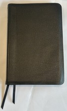 LIKE NEW Broadman & Holman KJV Bible Ultra Thin Large Print Leather 1985 picture